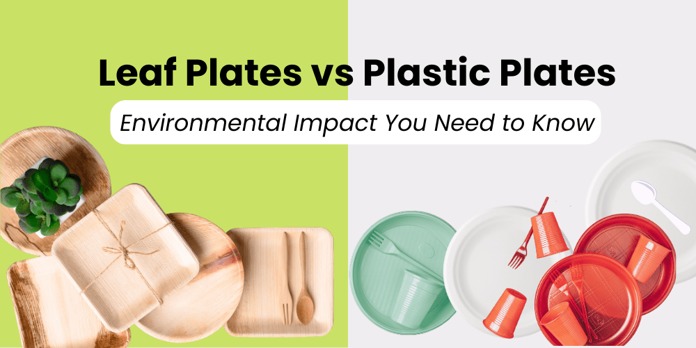 Leaf Plates vs Plastic Plates - Palmware